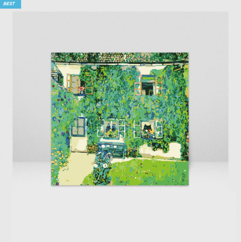 양양몰,국내자체제작 고급 DIY명화그리기세트 (정방형 45x45cm 컬렉션)