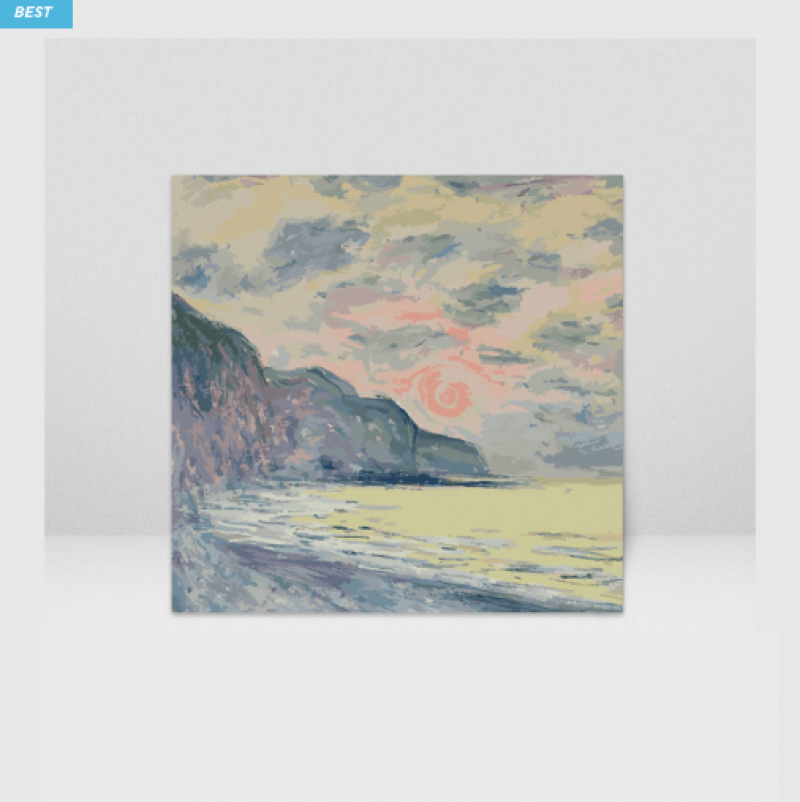 양양몰,국내자체제작 고급 DIY명화그리기세트 (정방형 45x45cm 컬렉션)