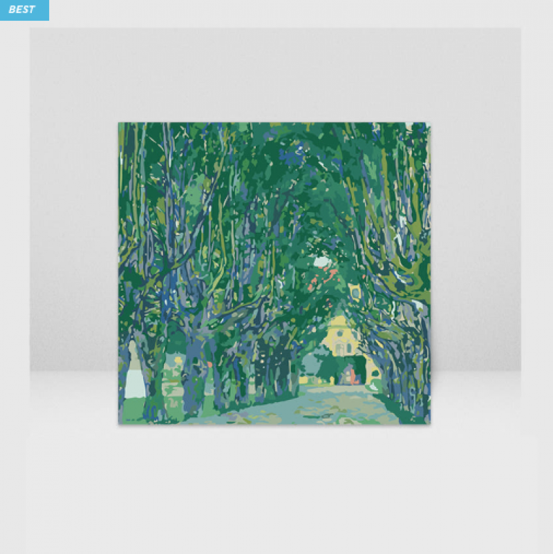 양양몰,국내자체제작 고급 DIY명화그리기세트 (정방형 45x45cm 컬렉션)